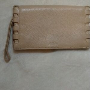 Vince Camuto Tan Wristlet Wallet